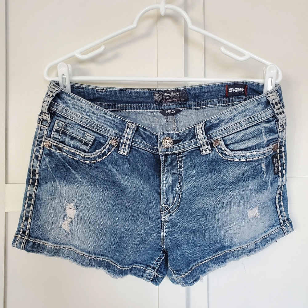 Silver Jeans Co. Aiko denim shorts